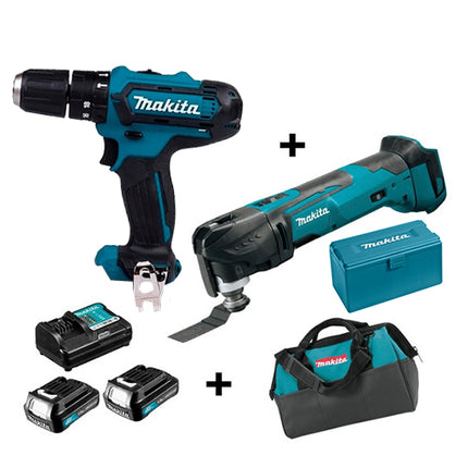 COMBO KIT (DK1222)FOR12V LI-ION TM30D+HP | Drills & Hammers | Toolmart