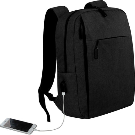 BPGL 671Toolmart GiftsMALACCA - Giftology Laptop Backpack 12L - Black (Anti - bacterial)