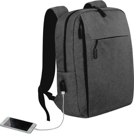 BPGL 672Toolmart GiftsMALACCA - Giftology Laptop Backpack 12L - Grey (Anti - bacterial)