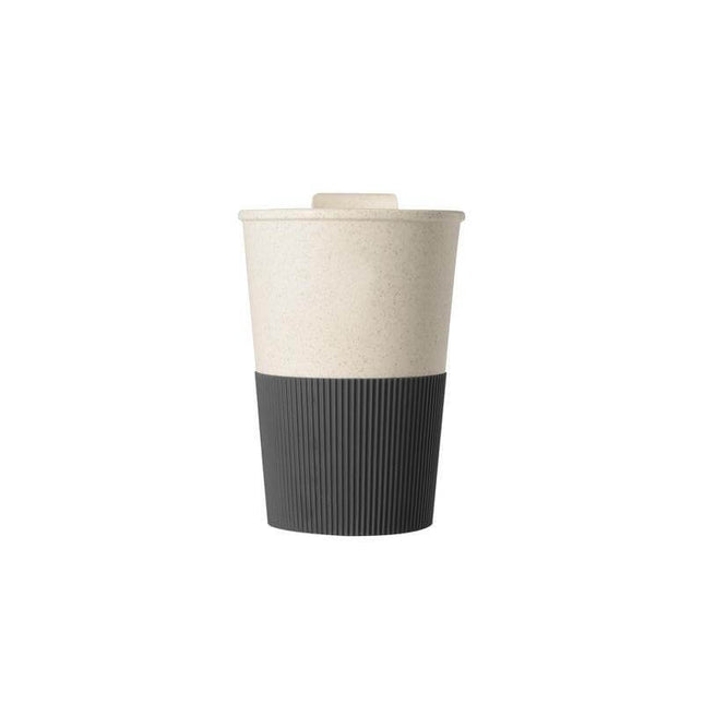 DWEN 3142Toolmart GiftsMALTA - Reusable Wheatstraw Cup 350ml - Black