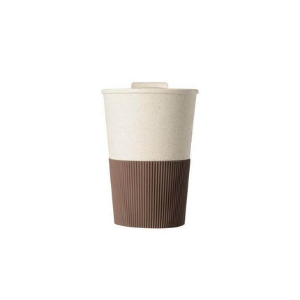 DWEN 3144Toolmart GiftsMALTA - Reusable Wheatstraw Cup 350ml - Brown