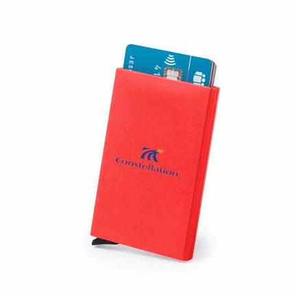 ITMK 119Toolmart GiftsMANADO - RFID Blocking Cardholder - Red