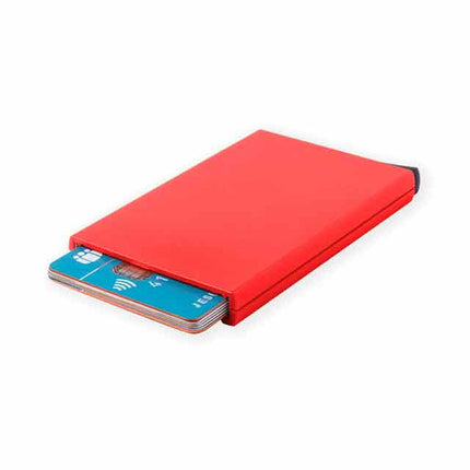 ITMK 119Toolmart GiftsMANADO - RFID Blocking Cardholder - Red