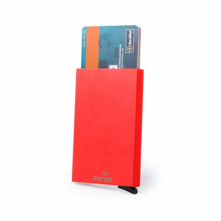 ITMK 119Toolmart GiftsMANADO - RFID Blocking Cardholder - Red