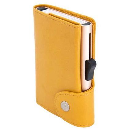 LASN 643Toolmart GiftsMARALIK - c - secure Classic Italian Leather RFID Wallet Solis