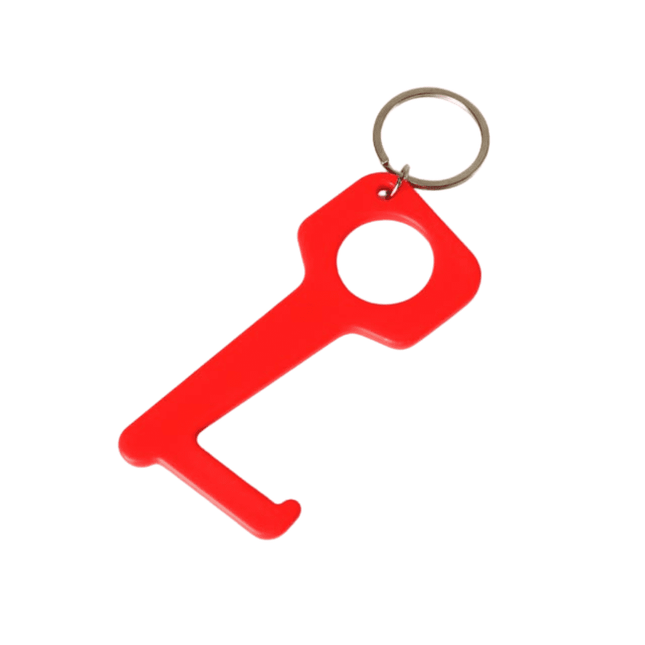 MTGL 845Toolmart GiftsMASTY - Giftology Keyring Tool - Red (Anti - Microbial)