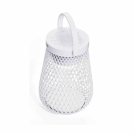 ITSP 1188Toolmart GiftsMERANO - @memorii Wireless Speaker Lantern - White