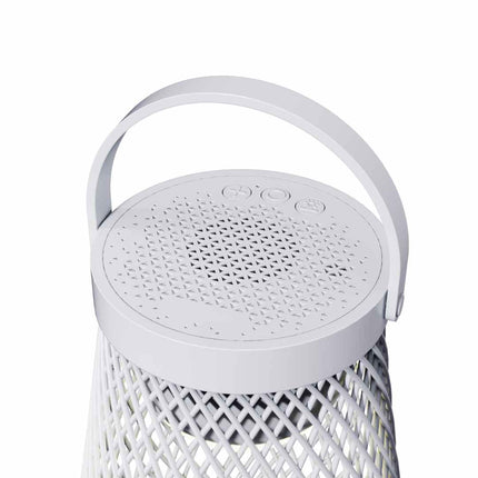 ITSP 1188Toolmart GiftsMERANO - @memorii Wireless Speaker Lantern - White