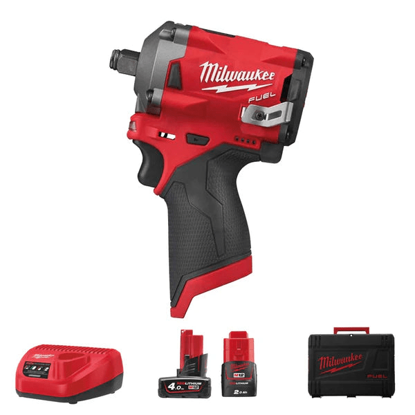 4933464616MilwaukeeMILWAUKE M12 FUEL SUB COMPACT ½ inch IMPACT WRENCH |M12FIWF12 - 422X