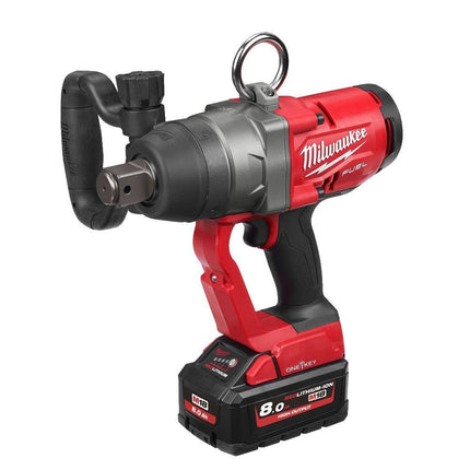 M18ONEFHIWF1 - 802XMilwaukeeMilwaukee M18ONEFHIWF1 - 802X M18 FUEL™ One - Key™ 18V 1" 2400Nm Impact Wrench: Compact High Torque