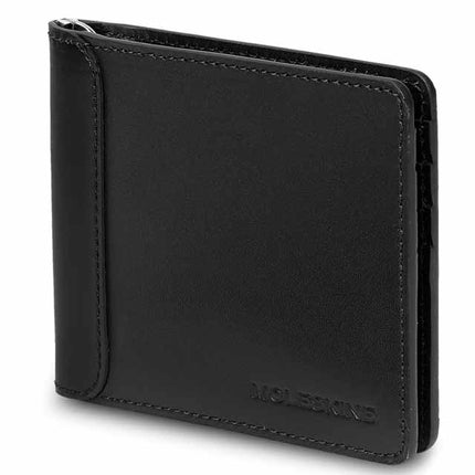 LAMOL 101Toolmart GiftsMoleskine Classic Genuine Leather Clip Wallet - Black