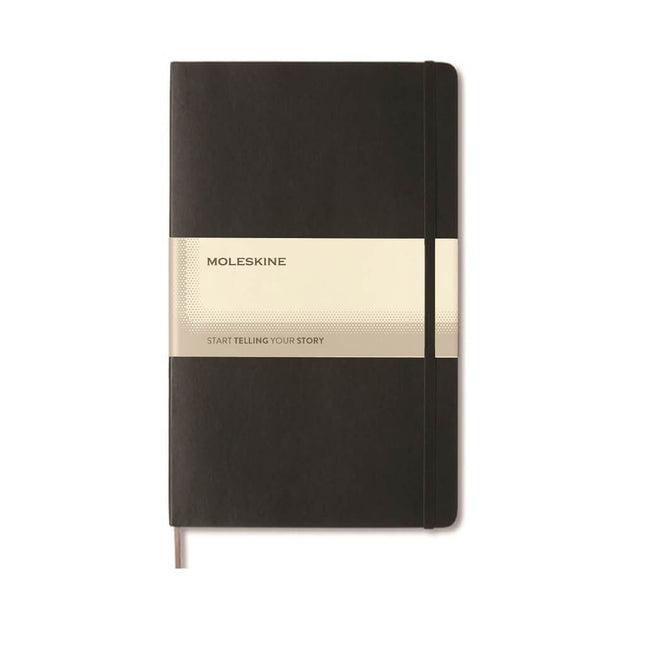 OWMOL 304Toolmart GiftsMoleskine Classic Large Ruled Hard Cover Notebook - Black