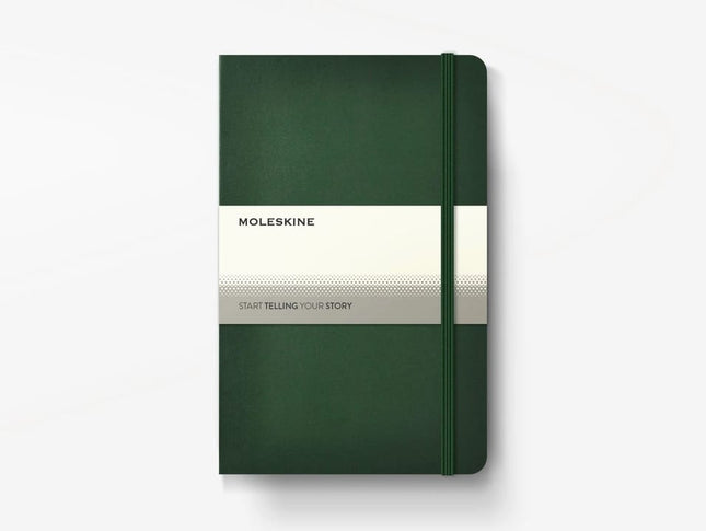 OWMOL 329Toolmart GiftsMoleskine Classic Large Ruled Hard Cover Notebook - Myrtle Green