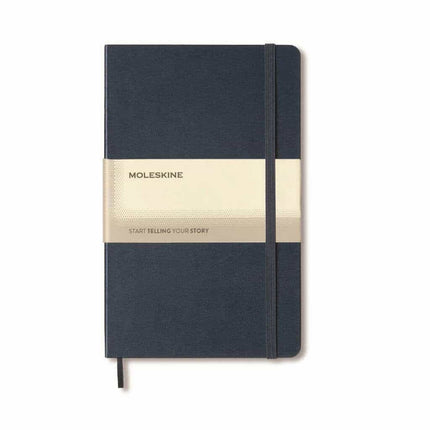 OWMOL 306Toolmart GiftsMoleskine Classic Large Ruled Hard Cover Notebook - Navy Blue