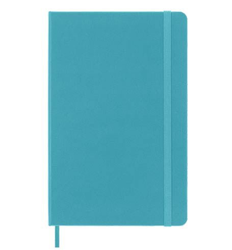 Notebook Hard Blue Moleskine Classic Large Ruled Hard Cover Notebook - Reef Blue – TOOLMART