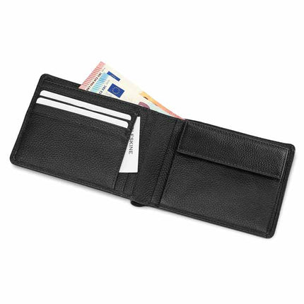 LAMOL 103Toolmart GiftsMoleskine Classic Match Genuine Leather Wallet - Black