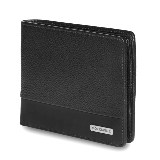 LAMOL 105Toolmart GiftsMoleskine Classic Match Genuine Leather Wallet - Black