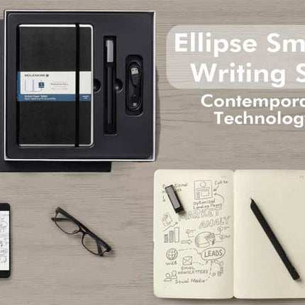 OWMOL 101Toolmart GiftsMoleskine Ellipse Smart Writing Set