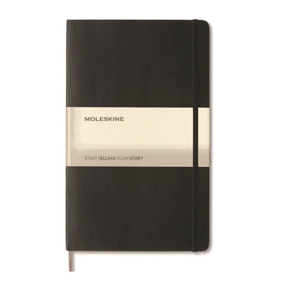 OWMOL 371Toolmart GiftsMoleskine Hard Cover, Medium Size Ruled Notebook - Black