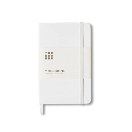 OWMOL 303Toolmart GiftsMoleskine Pocket Notebook - Hard Cover - Ruled - White