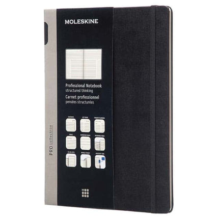 OWMOL 321Toolmart GiftsMoleskine Professional Notebooks - L Size Black