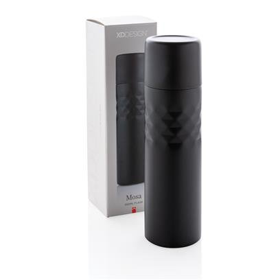 DWXD 820Toolmart GiftsMOSA Flask - XDDESIGN 500 ml stainless steel Flask Black