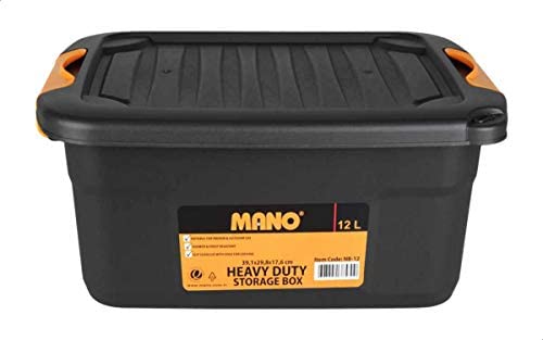 mano Heavy Duty Storage Box-12L