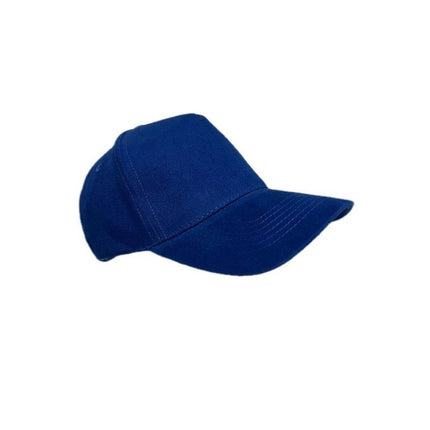 HWSN 526Toolmart GiftsNARVA - 5 Panel Heavy Brushed Cotton Cap - Royal Blue