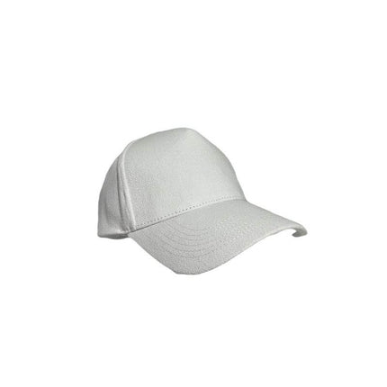 HWSN 524Toolmart GiftsNARVA - 5 Panel Heavy Brushed Cotton Cap - White