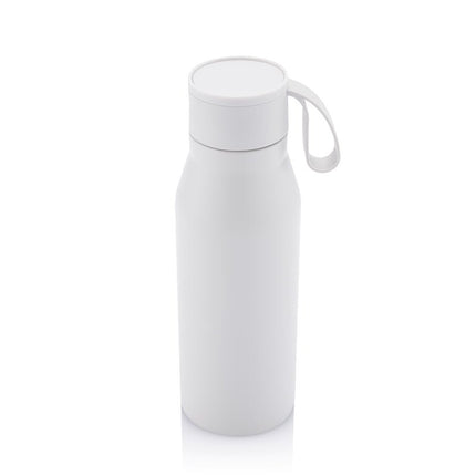 DWHL 517Toolmart GiftsNEBRA - CHANGE Collection Vacuum Bottle with Loop - 600ml - White