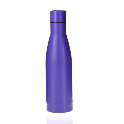 DWHL 547 PToolmart GiftsNIESKY - Copper Vacuum Insulated Double Wall Water Bottle - Purple