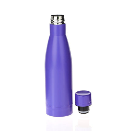 DWHL 547 PToolmart GiftsNIESKY - Copper Vacuum Insulated Double Wall Water Bottle - Purple