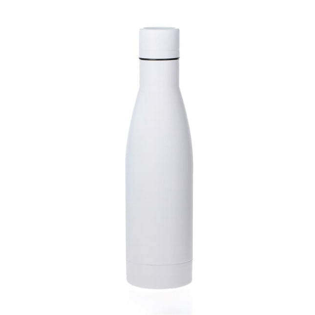 DWHL 542Toolmart GiftsNIESKY - Copper Vacuum Insulated Double Wall Water Bottle - White