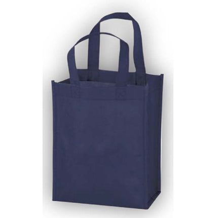 NW001 V - NavyToolmart GiftsNon - Woven Shopping Bag Vertical Navy Blue