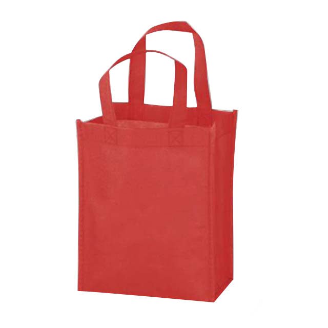 NW001 V - RedToolmart GiftsNon - Woven Shopping Bag Vertical Red