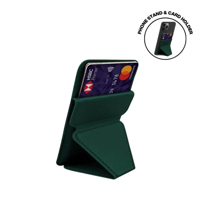 ITGL 1149Toolmart GiftsODDA - Mag Card Holder with Phone Stand - Green