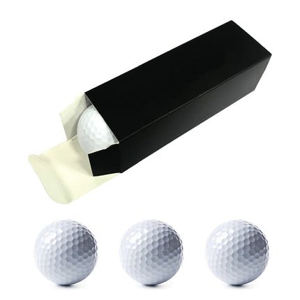 GAGB 975Toolmart GiftsODDER - 2 Layers White Golf Ball (Set of 3 with Box)