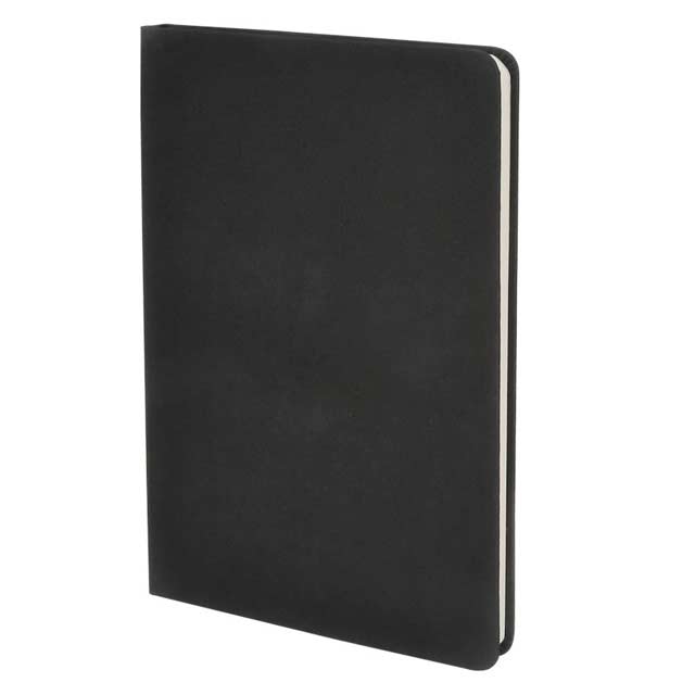 NBSN 341Toolmart GiftsORSHA - SANTHOME A5 rPET & FSC Certified Notebook - Black (Anti - Microbial)