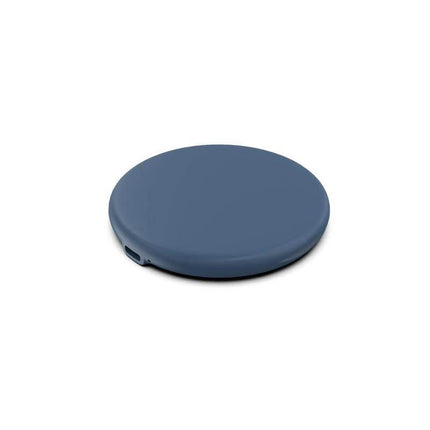 ITWC 1171Toolmart GiftsOSLO - @memorii Recycled 15W Wireless Charger Multi - Cable Set - Blue