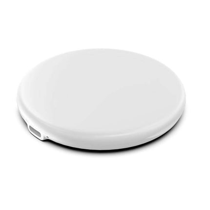 ITWC 1170Toolmart GiftsOSLO - @memorii Recycled 15W Wireless Charger Multi - Cable Set - White