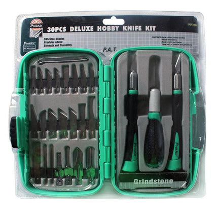 30 Pcs Deluxe Hobby Knife Kit