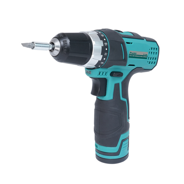 Proskit 12V Li-Ion Cordless Drill Driver | Drills & Hammers | Toolmart