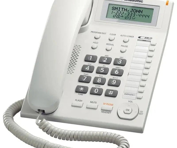Panasonic Analog Phone with Speaker and Screen KX-TS880 Single