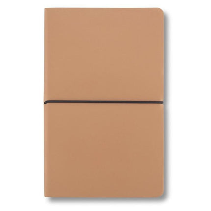 NBSN 5153Toolmart GiftsPEJA - Santhome A5 Recycled PU Soft Cover Notebook - Tan