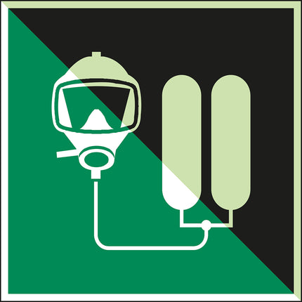 Glowinthedark Safety Sign