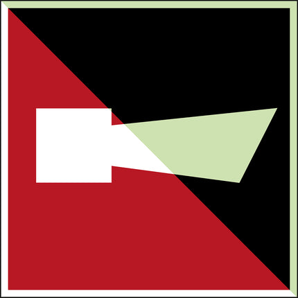 Glowinthedark Safety Sign