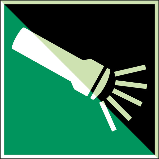 Glowinthedark Safety Sign