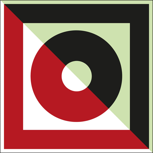 Glowinthedark Safety Sign