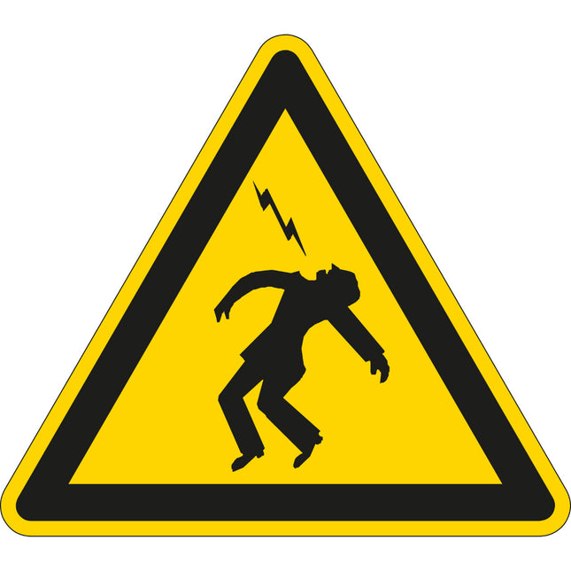 Warning Sign on Roll  PIC 320
