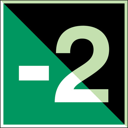 Glowinthedark Safety Sign
